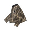 American Streetwear Reversible-Zip Leopard Print Distressed Collared Jacket, INS Trendy Outerwear